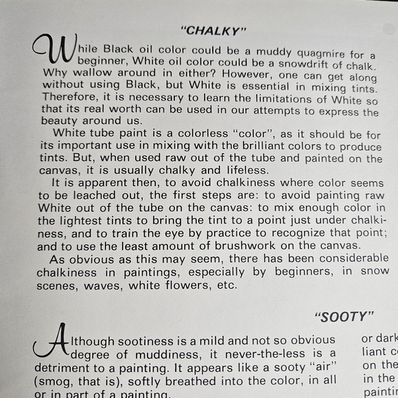 Common Faults in Oil Painting by Claude Parsons #125 Walter Foster How to VTG - Picture 5 of 16